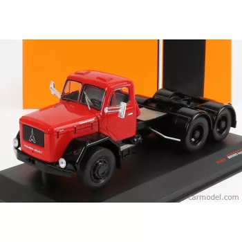   Ixo-Models - Magirus Deutz Jupiter 6X6 Tractor Truck 3-Assi 1964 Red