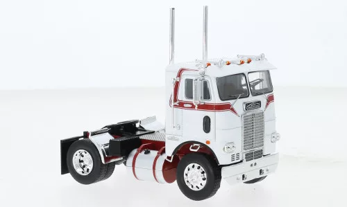 Ixo-Models - IXO, Freightliner COE, weiss/rot, 1976, 1:43