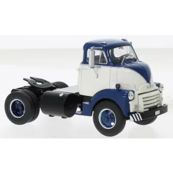 Ixo-Models - IXO, GMC 950 COE, weiss/dunkelblau, 1954, 1:43