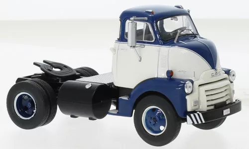 Ixo-Models - IXO, GMC 950 COE, weiss/dunkelblau, 1954, 1:43