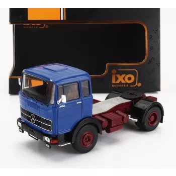   Ixo-Models - MERCEDES BENZ LPS 1632 TRACTOR TRUCK 2-ASSI 1970 BLUE