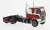 Ixo-Models - 1:43 International Transtar COE Red/White 1976 - 