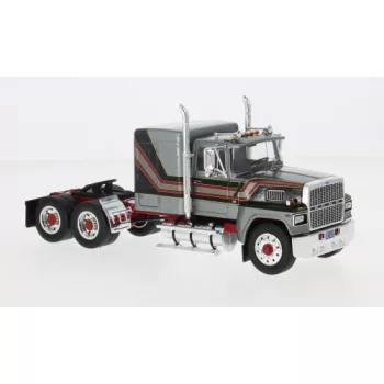Ixo-Models - Ford LTL 9000 dunkelgrau/rot 1978 1:43