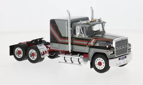 Ixo-Models - Ford LTL 9000 dunkelgrau/rot 1978 1:43