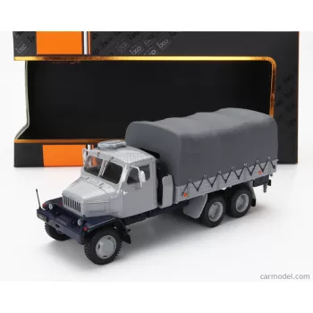   Ixo-Models - Praga V3S Truck 6Wd Telonato 3-Assi 1962 2 Tone Grey