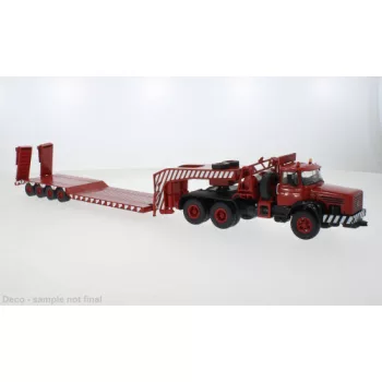 Ixo-Models - Berliet TB 015 M3 6X4, rot, 1967, 1:43