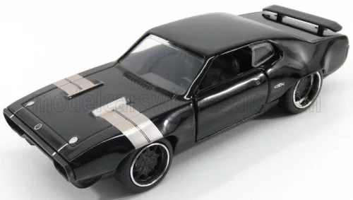 Jada - PLYMOUTH DOM'S GTX COUPE 1971 - FAST & FURIOUS 8 2017 BLACK SILVER