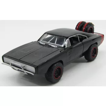   Jada - DODGE DOM'S DODGE CHARGER R/T OFFROAD 1970 - FAST & FURIOUS 7 BLACK