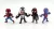 Jada - FIGURES SET 4X AVENGERS - SPIDER MAN - MILES MORALES - SPIDERMAN 2099 - VENOM - CM. 6.0 VARIOUS