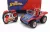 Jada - MAYERS MANX BUGGY WITH SPIDERMAN FIGURE MARVEL 1964 BLUE RED