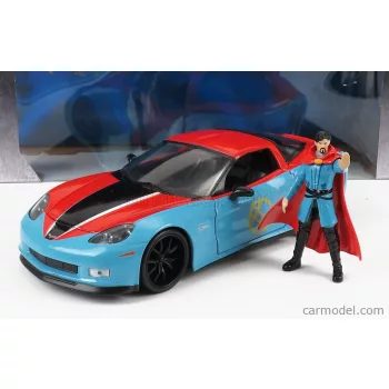   Jada - Chevrolet Corvette Z06 2015 With Doctor Strange Figure Blue Red