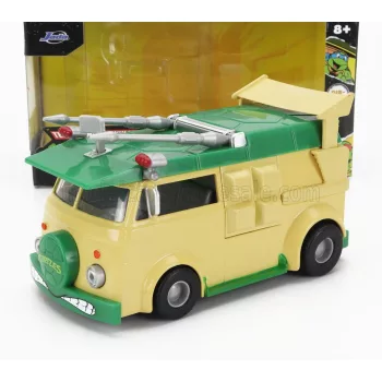   Jada - VOLKSWAGEN PARTY WAGON DONATELLO NINJA TURTLES - TARTARUGHE NINJA YELLOW GREEN