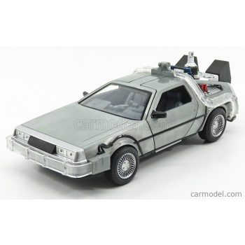   Jada - De Lorean Time Machine - Back To The Future 2 - Ritorno Al Futuro 2 - With Hoover Mode And Lights Silver