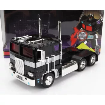   Jada - PETERBILT 352 TRACTOR TRUCK 3-ASSI 1979 - NEMESIS PRIME TRANSFORMERS BLACK