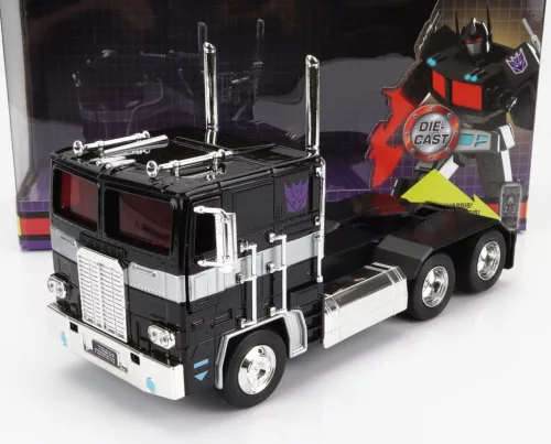 Jada - PETERBILT 352 TRACTOR TRUCK 3-ASSI 1979 - NEMESIS PRIME TRANSFORMERS BLACK
