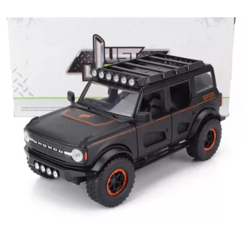 Jada - FORD USA BRONCO 2021 MATT BLACK ORANGE