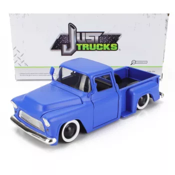 Jada - CHEVROLET PICK-UP STEPSIDE CUSTOM 1955 MATT BLUE