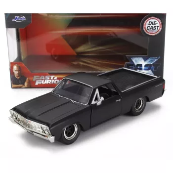   Jada - CHEVROLET EL CAMINO PICK-UP (FF10) CUSTOM 1967 - FAST & FURIOUS MATT BLACK