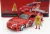 Jada - TOYOTA SUPRA WITH ONE PUNCH MAN SAITAMA FIGURE 1995 ORANGE