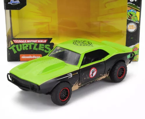 Jada - CHEVROLET CAMARO 1967 - NINJA TURTLES - TARTARUGHE NINJA BLACK GREEN