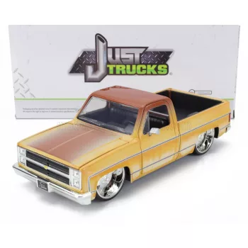 Jada - CHEVROLET C-10 PICK-UP CUSTOM 1985 2 TONE CREAM BROWN