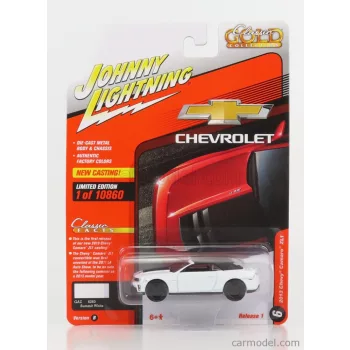   Johnny Lightning - Chevrolet Corvette Zl1 Cabriolet 2013 White Black