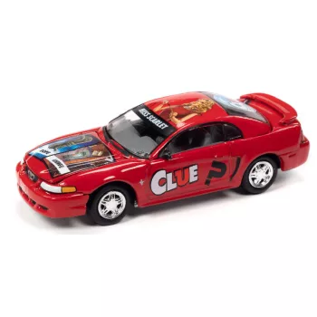   Johnny Lightning - Ford Mustang "Miss Scarlet" Red 2000Modern Clue