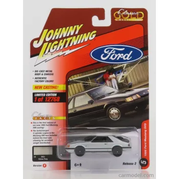 Johnny Lightning - Ford Usa Mustang Svo Coupe 1986 Silver