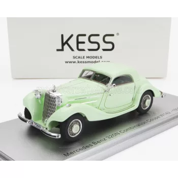   Kess Models - MERCEDES BENZ 320N (W142) COMBINATION COUPE 1938 VERY LIGHT GREEN