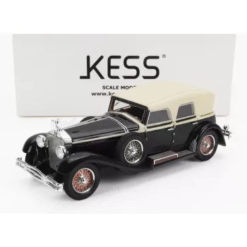   Kess Models - ISOTTA FRASCHINI TIPO 8A SS CASTAGNA ch.1578 CABRIOLET CLOSED 1930 BLACK BEIGE