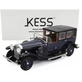   Kess Models - ISOTTA FRASCHINI TIPO 8A LANDAULET SALA SEMICONVERTIBLE OPEN 1924 BLUE BLACK