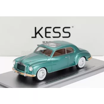   Kess Models - ISOTTA FRASCHINI 8C MONTEROSA COUPE TOURING OPEN ROOF 1947 GREEN