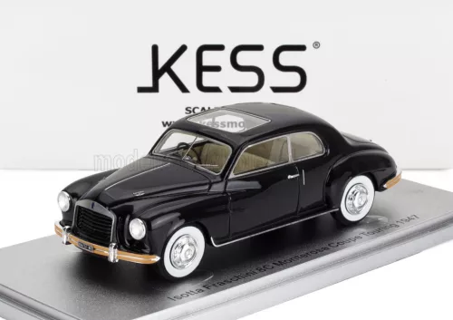 Kess Models - ISOTTA FRASCHINI 8C MONTEROSA COUPE TOURING OPEN ROOF 1947 BLACK