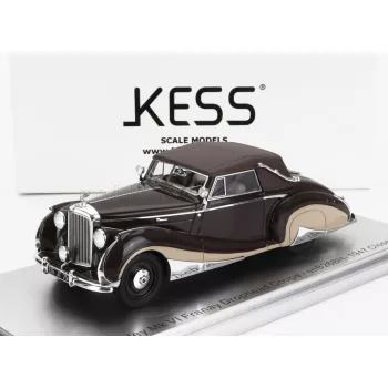   Kess Models - BENTLEY MKVI FRANAY snB26BH DROPHEAD COUPE CABRIOLET CLOSED 1947 BROWN CREAM