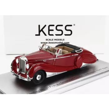   Kess Models - BENTLEY MKVI FRANAY snB26BH DROPHEAD COUPE CABRIOLET OPEN 1947 RED