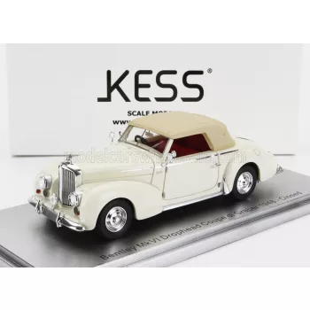   Kess Models - BENTLEY MKVI DROPHEAD COUPE GRABER CABRIOLET CLOSED 1948 WHITE