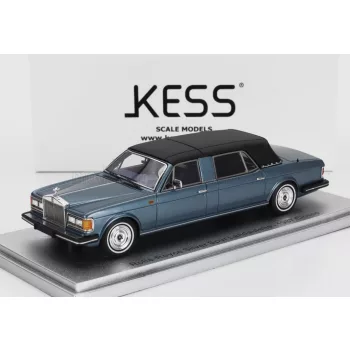   Kess Models - ROLLS ROYCE SILVER SPUR LANDAULETTE SEMICOVERTIBLE CLOSED 1987 BLUE MET BLACK