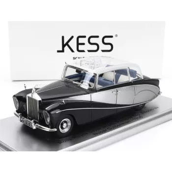   Kess Models - ROLLS ROYCE SILVER WRAITH PERSPEX TOP SALOON 1956 - EX NUBAR GULBENKIAN BLUE SILVER