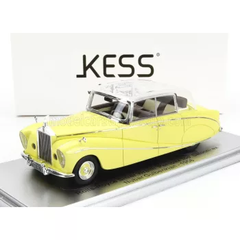   Kess Models - ROLLS ROYCE SILVER WRAITH PERSPEX TOP SALOON 1956 - COLOUR MADE IN 1968 YELLOW