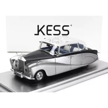   Kess Models - ROLLS ROYCE SILVER WRAITH PERSPEX TOP SALOON 1956 - COLOUR MADE IN 1964 FOR MOVIE - JOY HOUSE SILVER BLUE