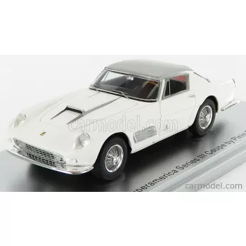   Kess-Model - Ferrari 410 Superamerica Series Iii Pininfarina Coupe 1958 White Silver