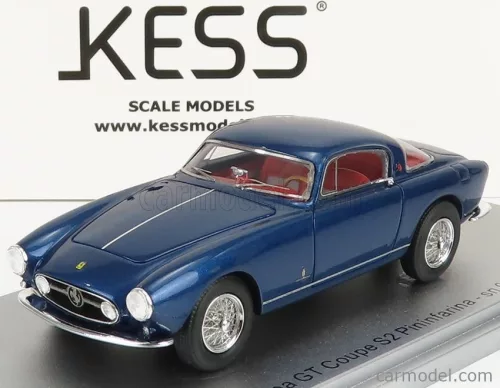 Kess-Model - Ferrari 250 Europa Gt Coupe S2 Pininfarina Sn0407Gt 1955 Blue Met