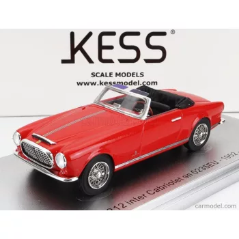   Kess-Model - Ferrari 212 Inter Sn0235Eu Cabriolet Open 1952 Red