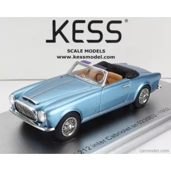   Kess-Model - Ferrari 212 Inter Sn0235Eu Cabriolet Open 1952 Light Blue Met