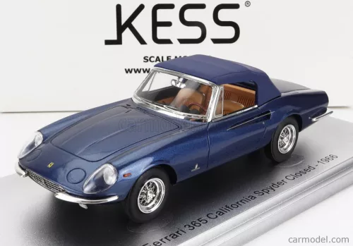 Kess-Model - Ferrari 365 California Spider Closed 1966 Blue