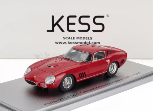 Kess Models - FERRARI 275 GTB/C sn.6885 COMPETIZIONE SPECIALE 1965 RED