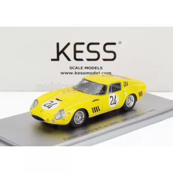   Kess Models - FERRARI 275 GTB/C sn.6885 TEAM ECURIE FRANCORCHAMPS N 24 3rd 24h LE MANS 1965 WILLY MAIRESSE - JEAN BLATON (BEURLYS) YELLOW