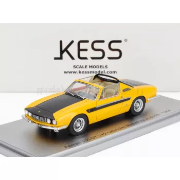   Kess Models - FERRARI 330 GT 2+2 sn.6109 MICHELOTTI CABRIOLET OPEN 1964 YELLOW BLACK