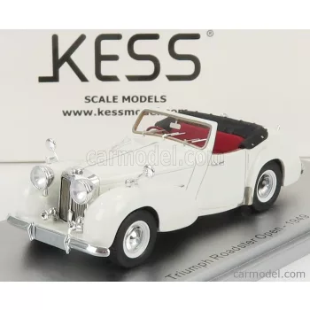 Kess-Model - Triumph Roadster Open 1949 White