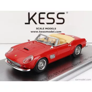 Kess-Model - Modena 250Gt California Spider Open 1961 Red